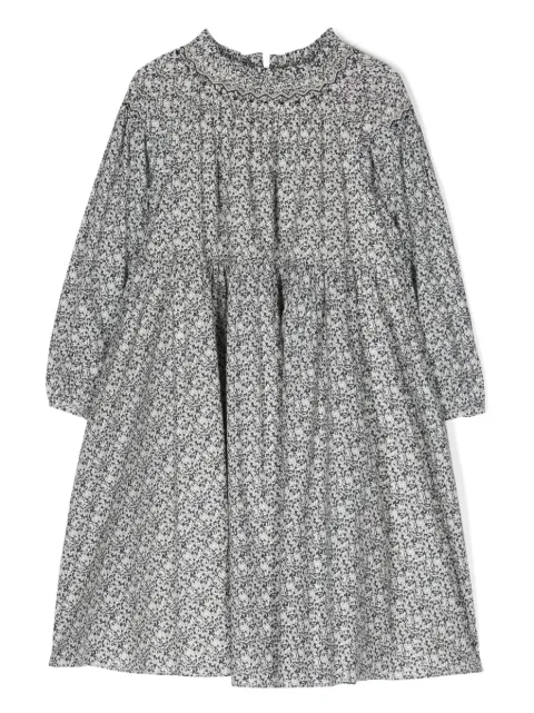 Bonpoint abstract-print flared dress