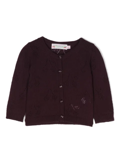 Bonpoint button-up cashmere cardigan