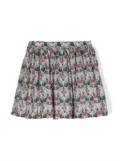 Bonpoint Calipso graphic-print skirt - Blue