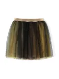 Bonpoint glitter tulle skirt - Black