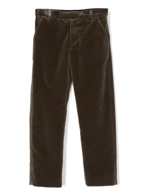 Bonpoint velvet tailored trousers