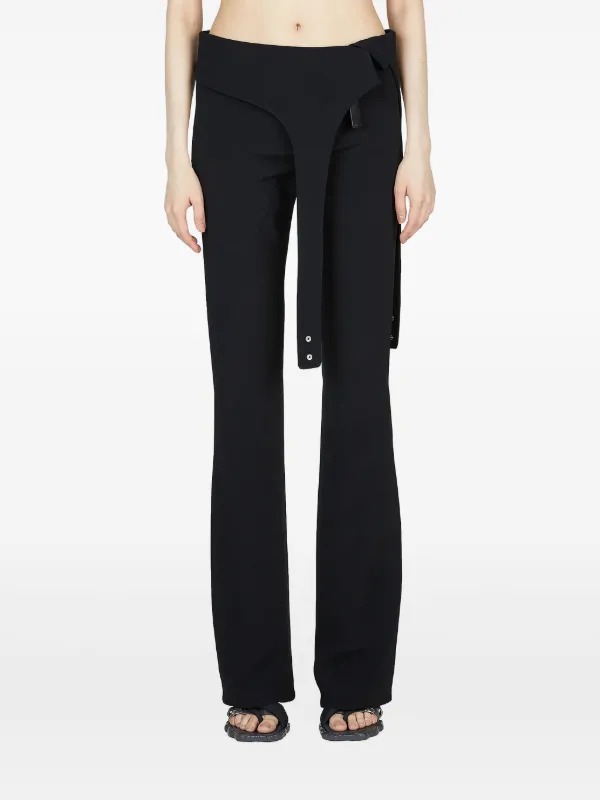 Courrèges Diving Trousers in Black
