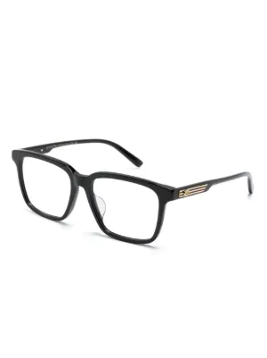 Prada Eyewear キャットアイ メガネフレーム | ブラック | FARFETCH JP