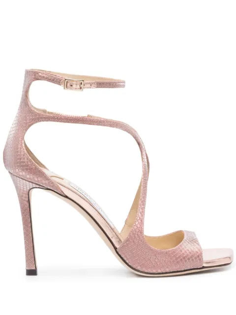 Jimmy Choo Azia 95mm leather sandals