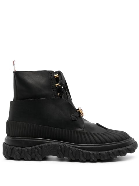Thom Browne Duck lace-up ankle boots