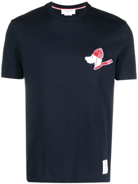 Thom Browne playera con parche Hector