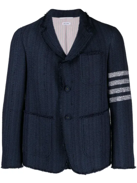 Thom Browne blazer con motivo 4-Bar
