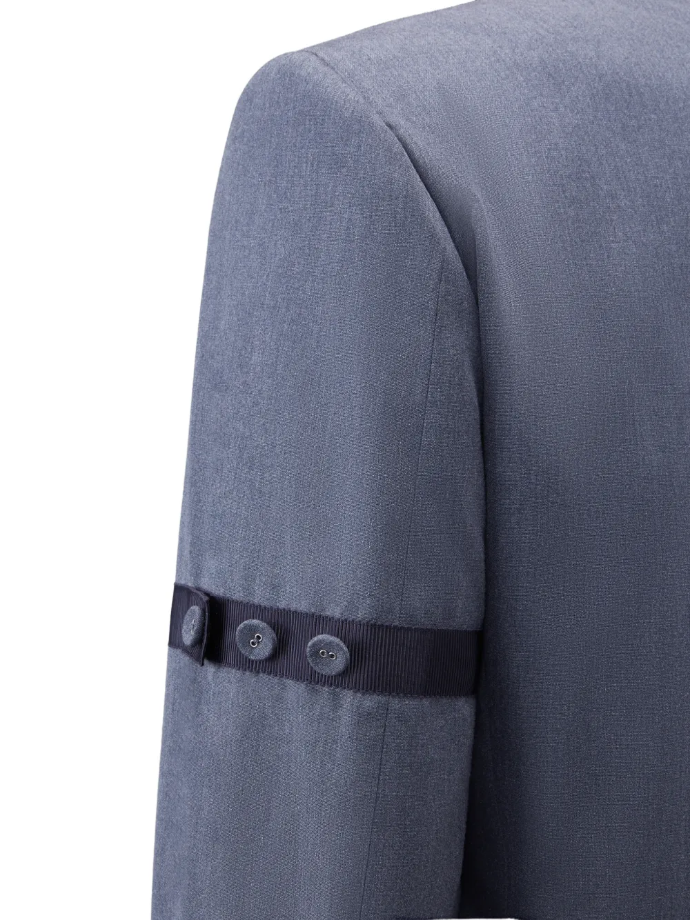 Thom Browne Blazer met enkele rij knopen Grijs