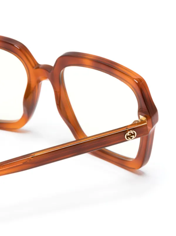 Gucci tortoise shell frames on sale