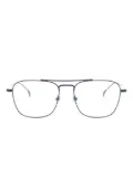 Gucci Eyewear titanium pilot-frame glasses - Blue