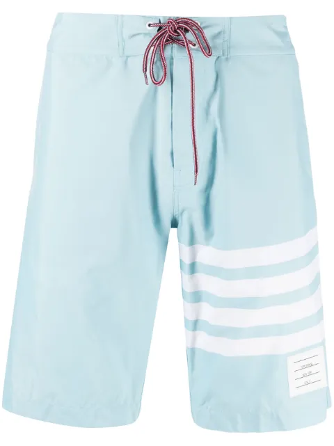 Thom Browne 4-Bar board shorts