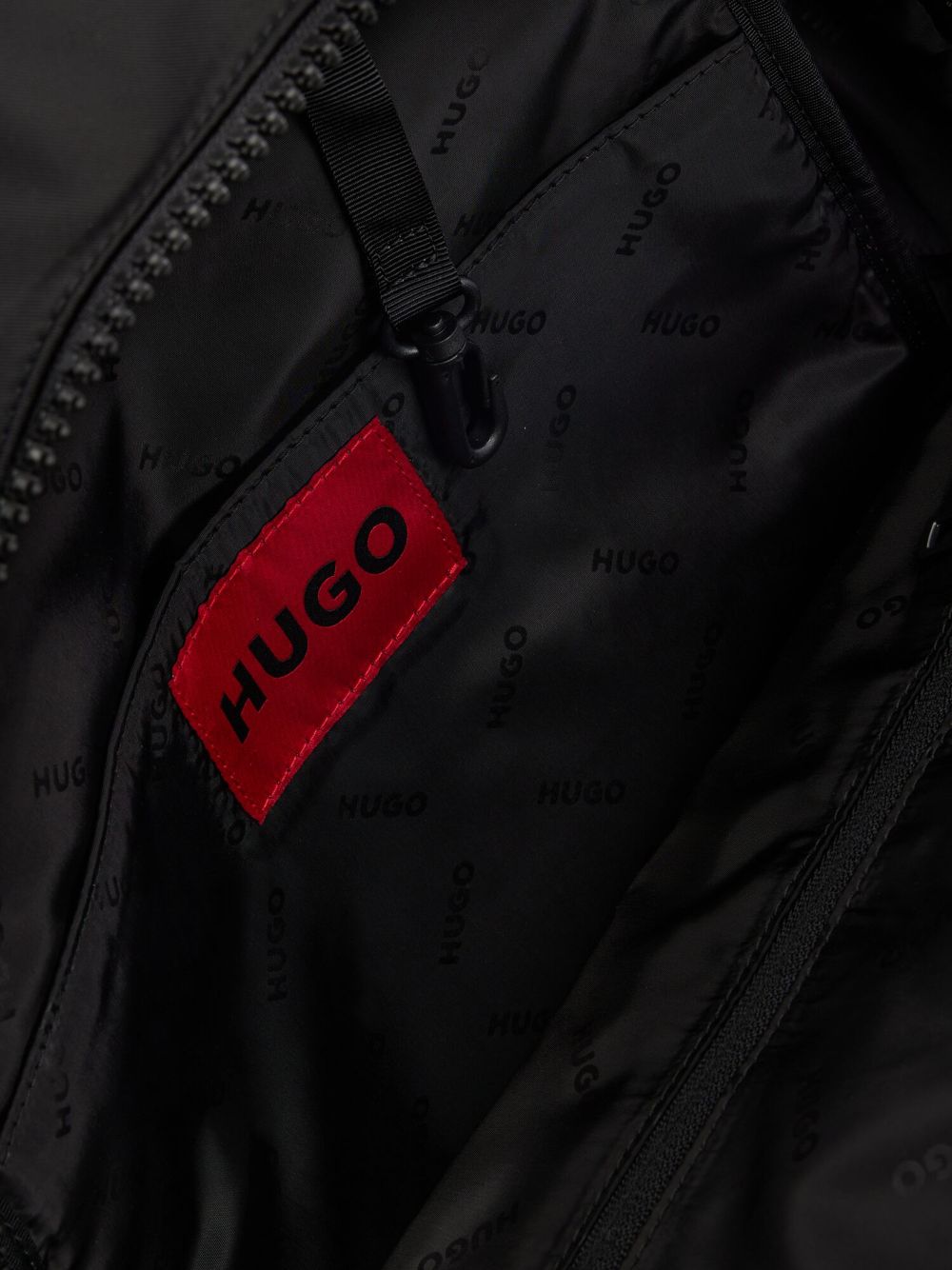 HUGO Ethon 2.0 rugzak met logopatch Zwart