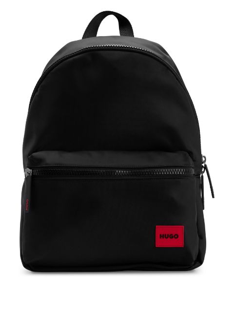 HUGO Ethon 2.0 logo-patch backpack 