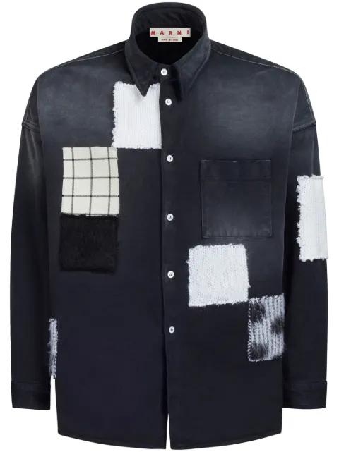 Marni パッチワーク シャツ