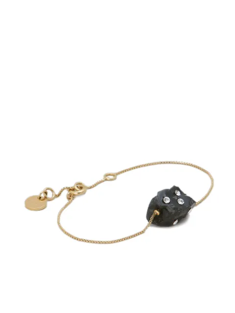 Marni rhinestone-embellished rolo chain bracelet
