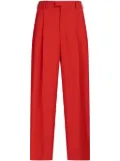 Marni Tropical tailored wool trousers