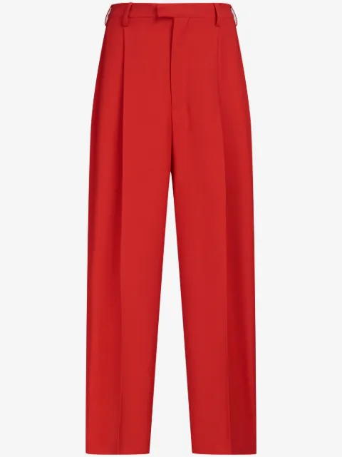Marni Tropical tailored wool trousers