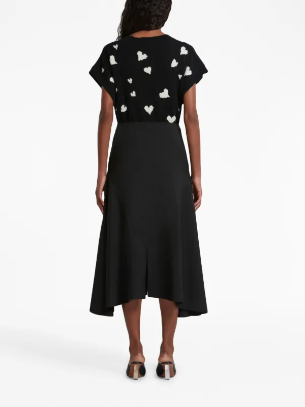 Marni アシンメトリー スカート | ブラック | FARFETCH JP