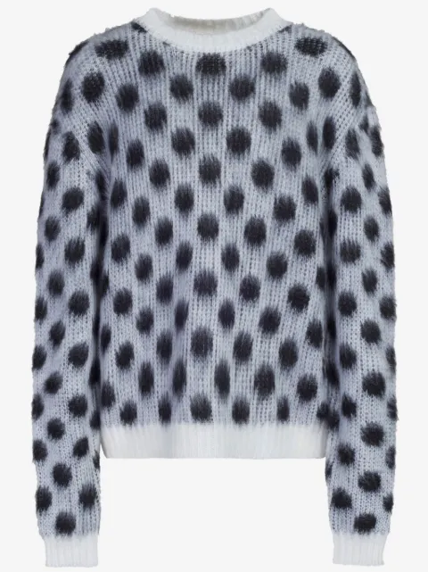 Marni polka-dot intarsia jumper
