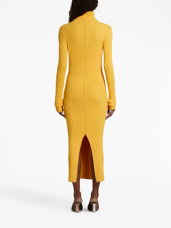 short sleeve off the shoulder dress HATCH Collection The Softsculpt Knit Off The Shoulder Dress in Black