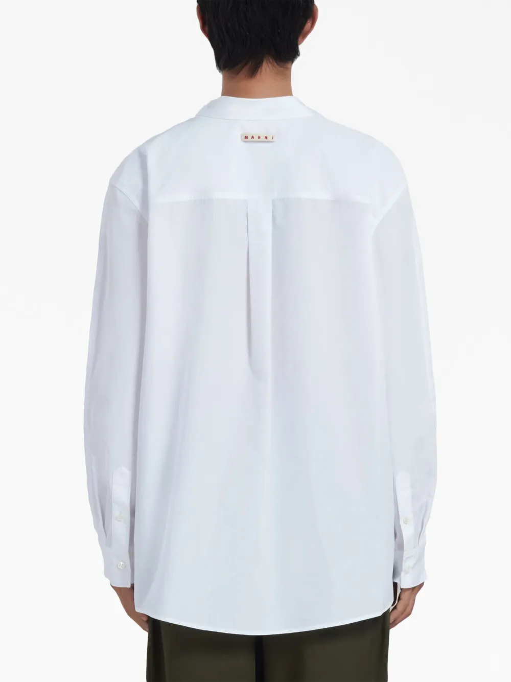 Affordable Marni yoke-detail cotton T-shirt Men