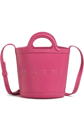 Marni Small Tropicalia Bucket Bag | Pink | FARFETCH