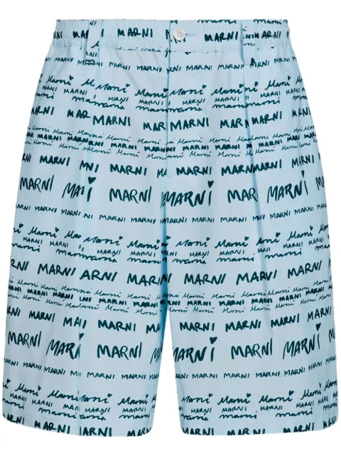 Marni Mega Marni poplin shorts