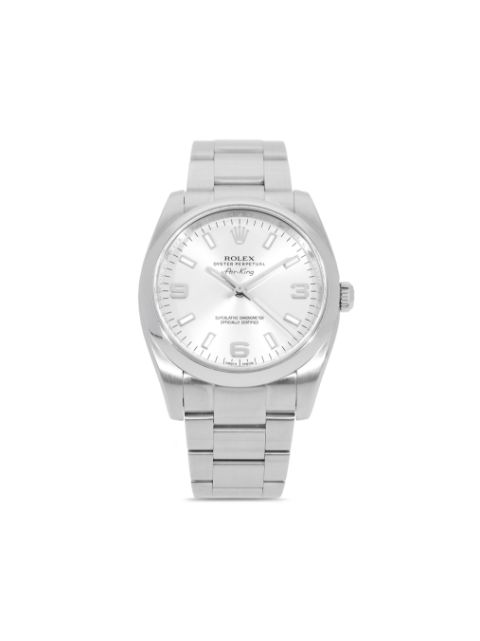 Rolex - 2010 pre-owned Oyster Perpetual Air-King 34mm