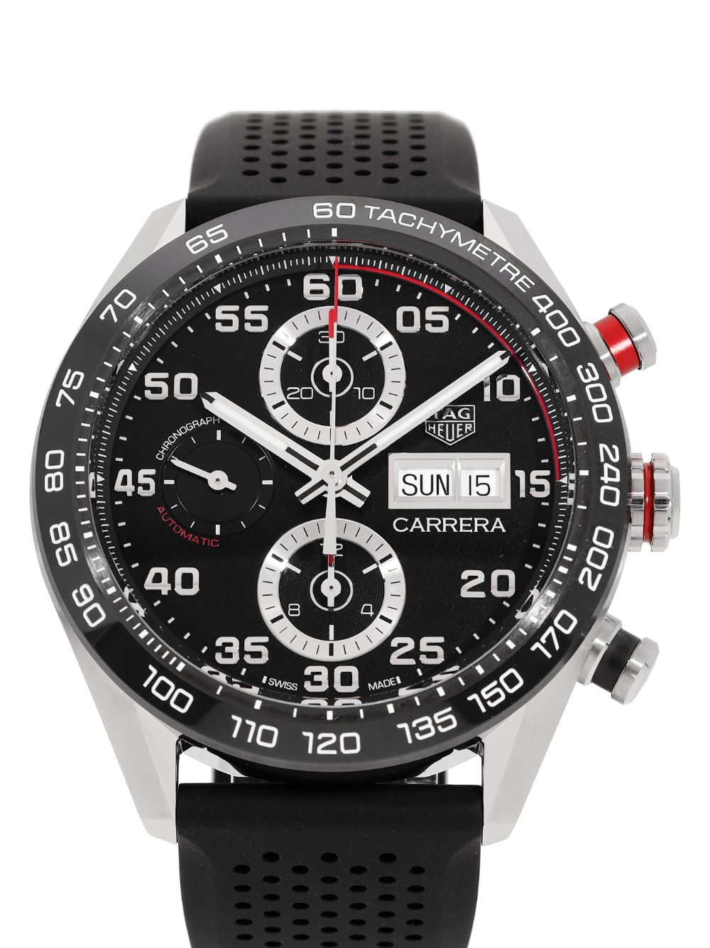 TAG Heuer 2023 ongedragen Carrera horloge - Zwart