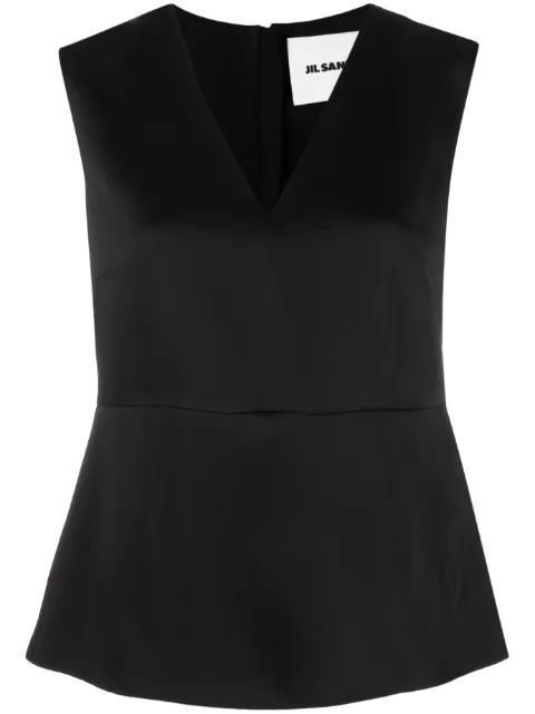 Jil Sander V-neck tank top