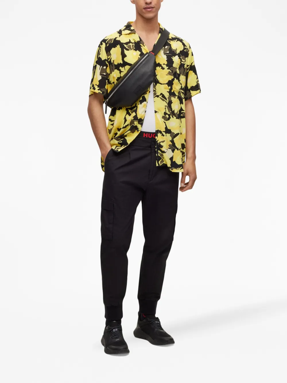 HUGO Camisa Ellino com estampa gráfica | Image 2