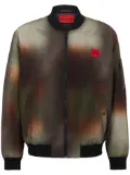 HUGO Byler logo-patch bomber jacket - Multicolour
