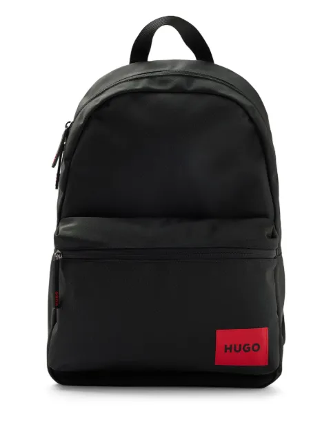 HUGO Mochila Ethon com patch de logo