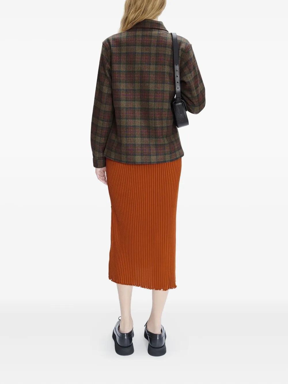 A.P.C. checked wool jacket Bruin