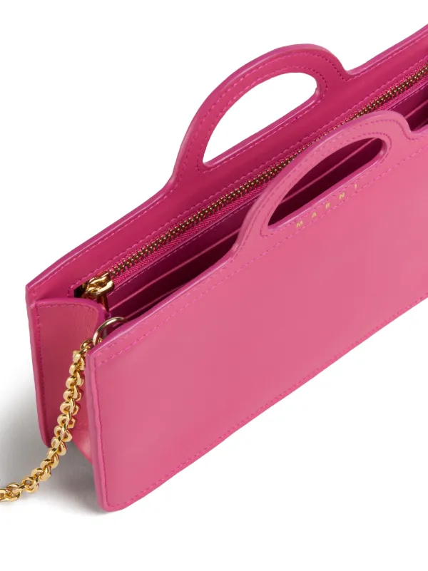 ☆送料関税込☆MARNI マルニ TROPICALIA チェーン ウォレット☆ Marni Tropicalia チェーンウォレット | ブラック | FARFETCH JP