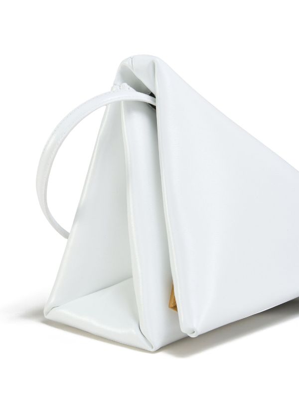 Plain on sale white clutch