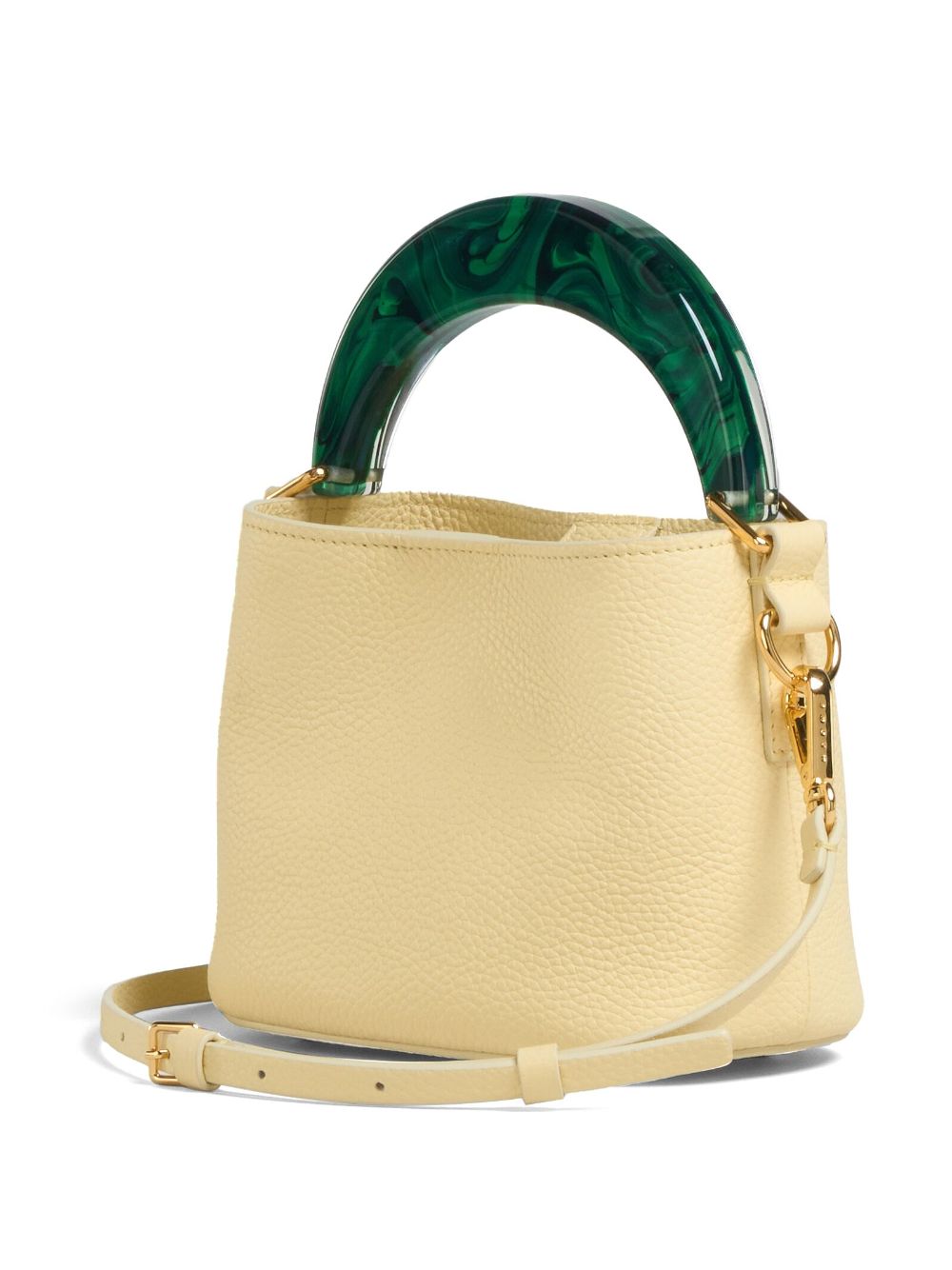 Cheap Marni mini Venice leather bucket bag Women