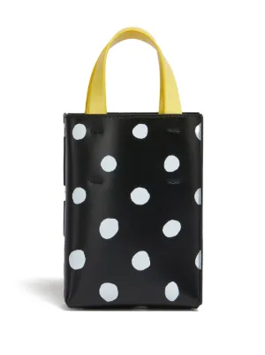 Black and white 2025 polka dot handbag