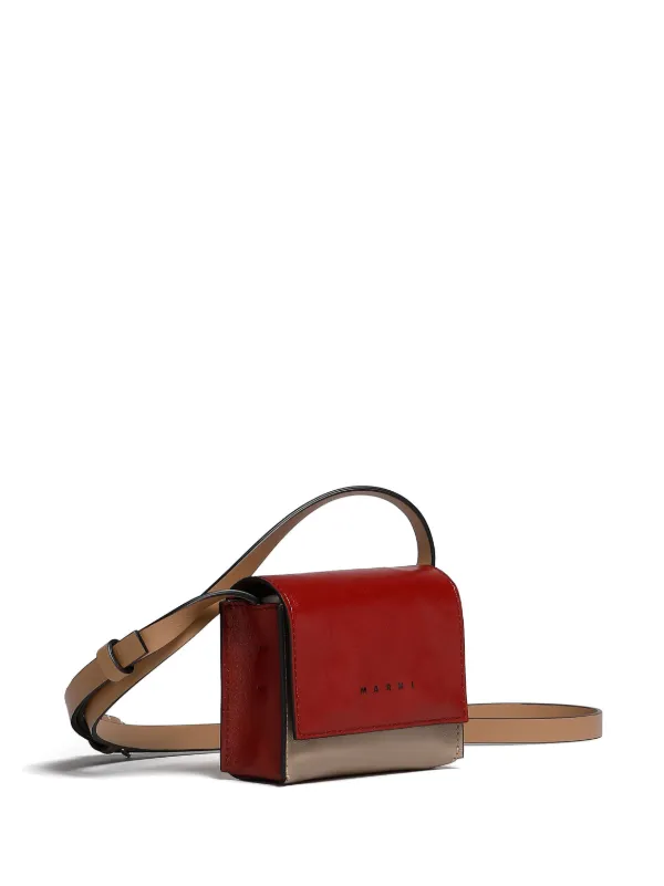 Camel leather Trunkaroo medium shoulder bag | Marni