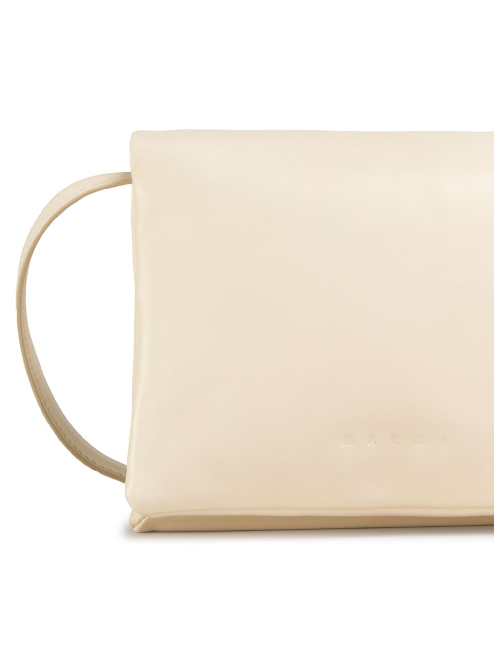 Marni Prisma leather clutch bag Women