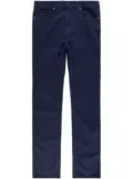 MONFRÈRE Brando Parisian Luxe mid-rise straight-leg jeans - Blue