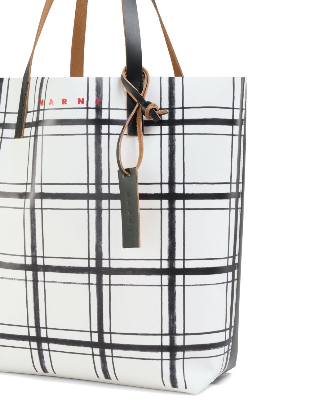 Cheap Marni Tribeca checked tote bag Men