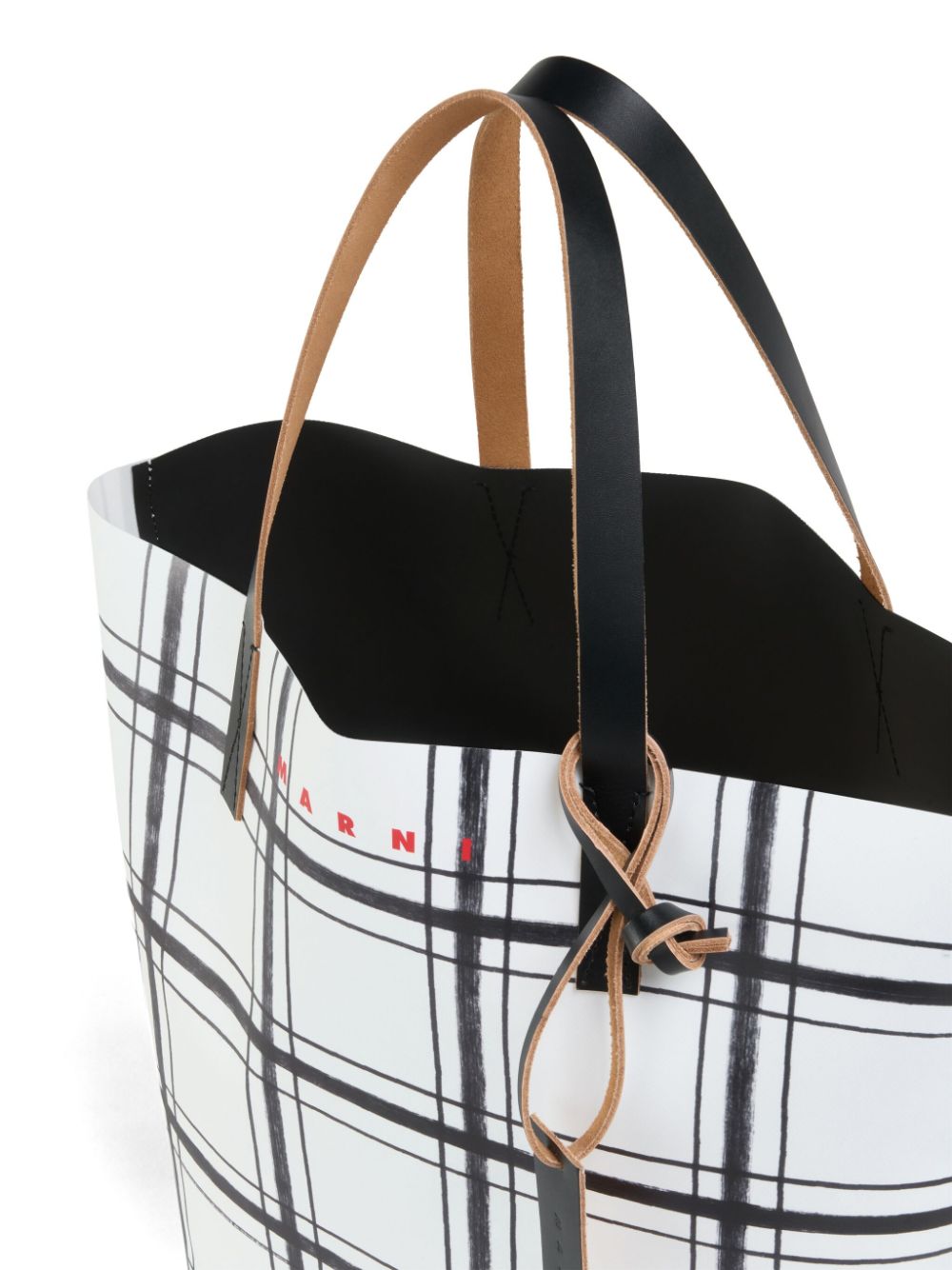 Cheap Marni Tribeca checked tote bag Men