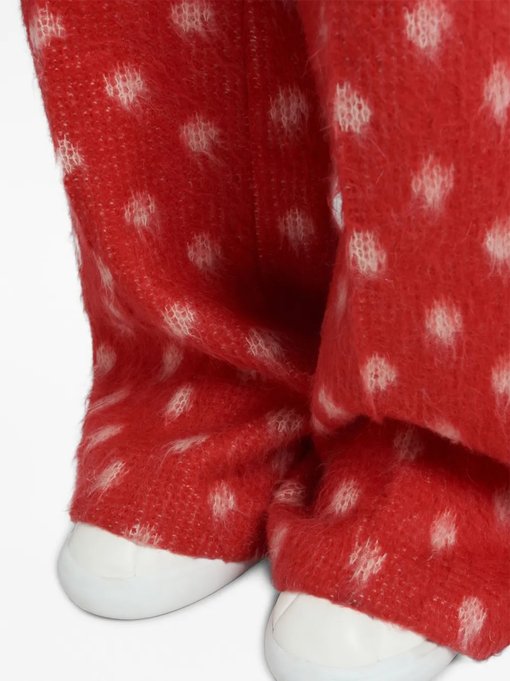 Marni Broek met stippen Rood