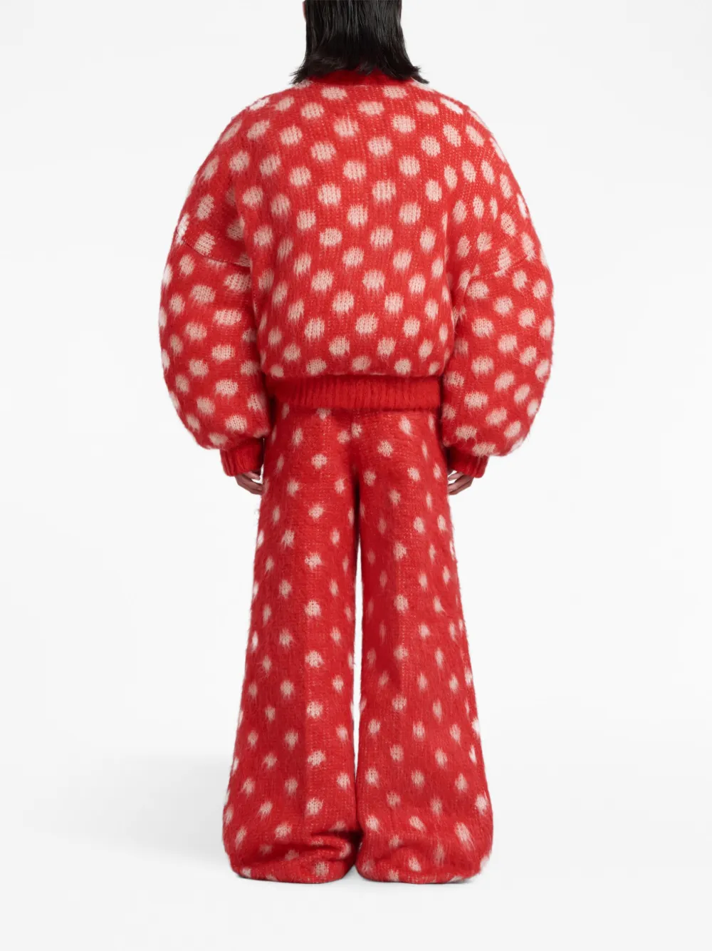 Marni Broek met stippen Rood