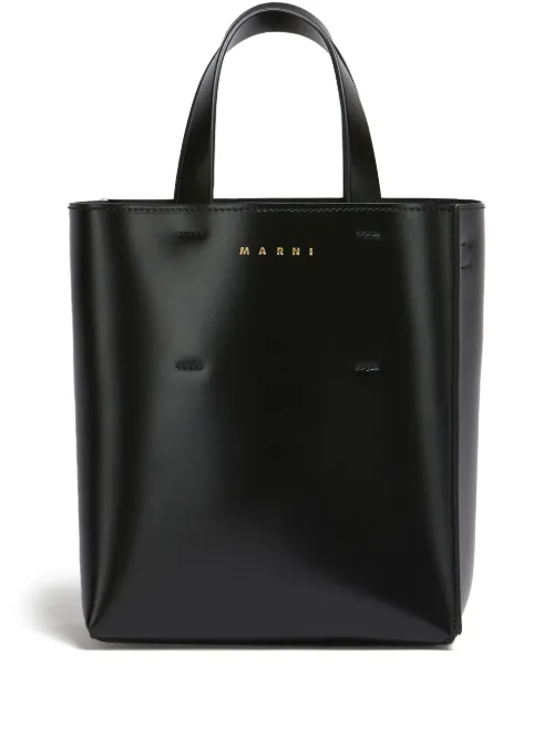 Marni mini sac cabas Museo - Noir - Marni - Modalova
