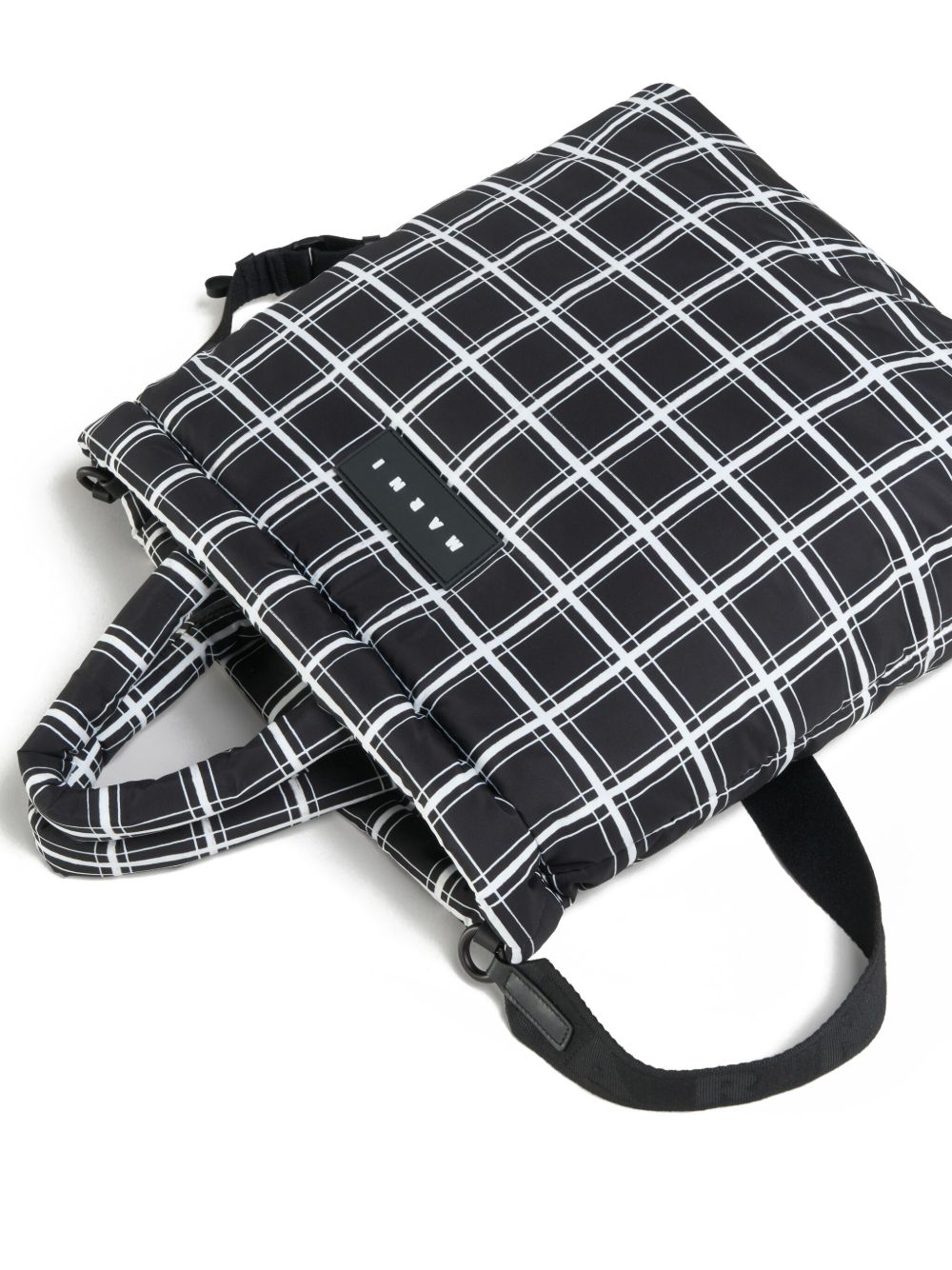 Marni Puff checked tote bag Women