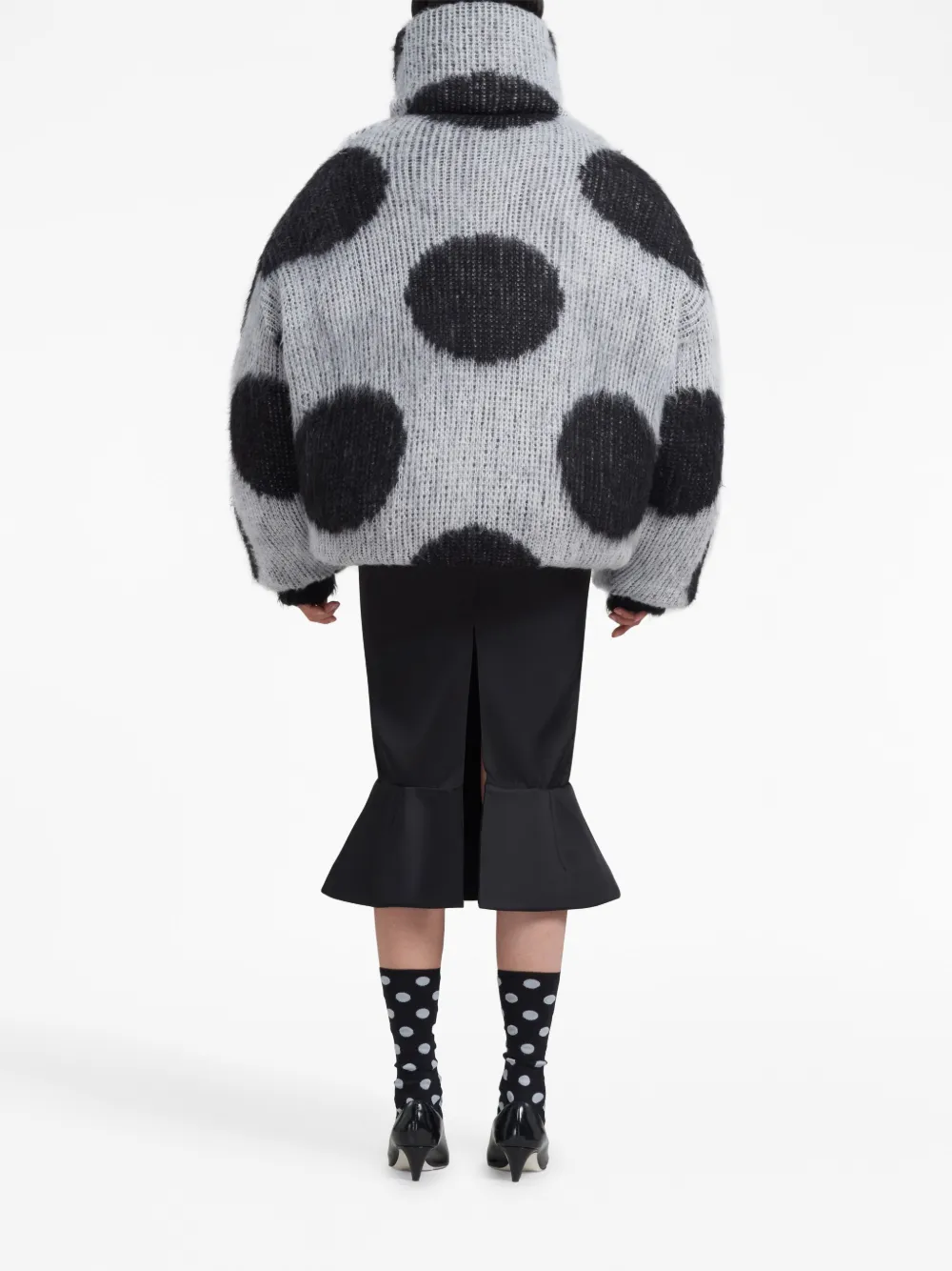 Marni polka dot-print puffer jacket | Smart Closet