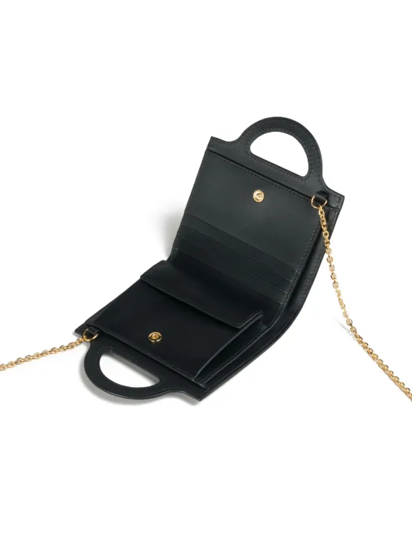 【関税込み】 ☆MARNI☆ TROPICALIA ロゴ チェーンウォレット Marni Tropicalia チェーンウォレット | ブラック | FARFETCH JP