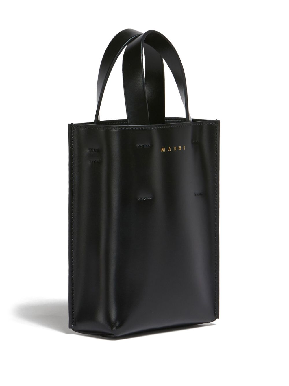 Marni nano Museo leather tote bag Women